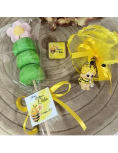 Sacchetti portaconfetti bomboniere portachiavi ape maia 2