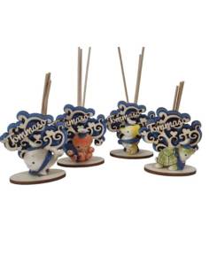 Bomboniere Battesimo maschio tema mare profumatore ambiente animaletti marini personalizzati