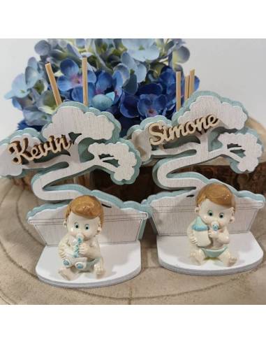 Bomboniere Battesimo bimbo albero bonsai