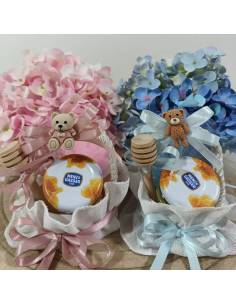 Bomboniere miele Battesimo
