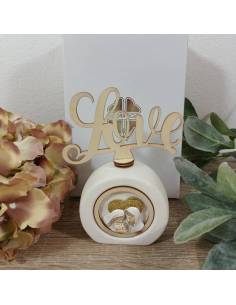 Profumatori per ambienti icona sacra famiglia tappo in legno