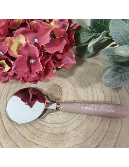 Bomboniere per Matrimonio utili tagliapizza con frase