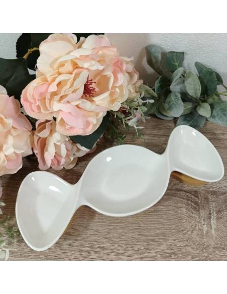 Bomboniere utili antipastiera a forma di fiocco