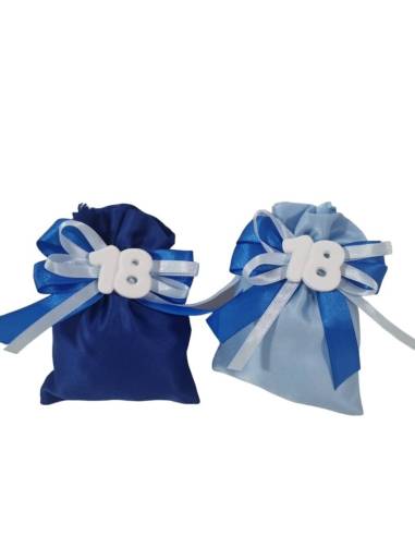 Particolare idee bomboniere 18 anni originali tema blu| Sindy Bomboniere