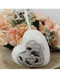 Profumatori bomboniere cuore ideali per matrimonio