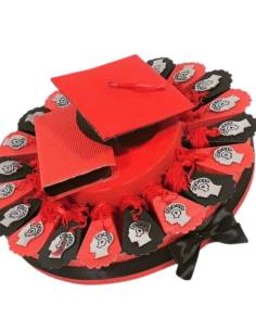 Torta bomboniera Ciondolo a forma di Testa laurea in Psicologia