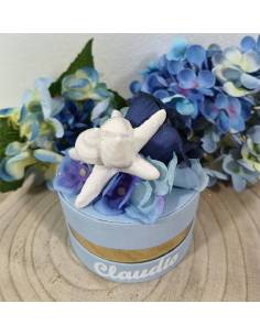 Bomboniere tema mare stella bianca lucida