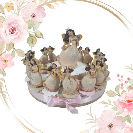 Torta bomboniere FATA principessa bimba