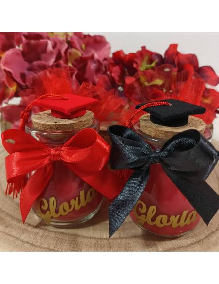 Bomboniere laurea candele profumate personalizzate con nome