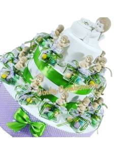 Bomboniere battesimo particolari angelo porcellana