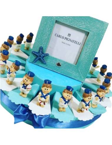 OFFERTA TORTA bomboniere BAMBINO COMPEANNO BATTESIMO