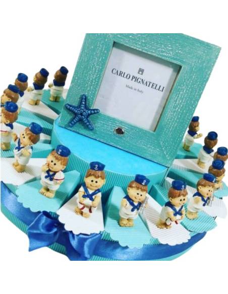 OFFERTA TORTA bomboniere BAMBINO COMPEANNO BATTESIMO