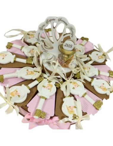 Torta bomboniere Comunione chiavi da appendere SPEDIZIONE GRATUITA