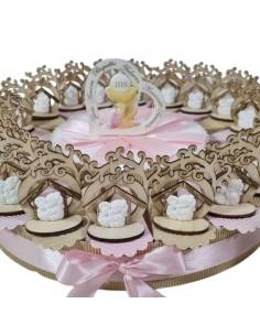 Torta di bomboniera per Prima Comunione 2024