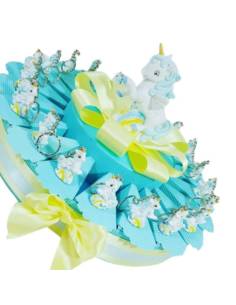 torta bomboniera unicorno portachiavi maschio e salvadanaio bomboniere battesimo online