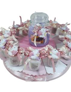 Bomboniere candele unicorno a torta votivi Yankee Candle