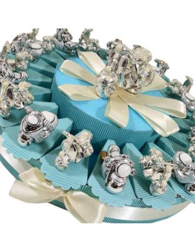 Torta bomboniera vespa moto scooter confetti inclusi