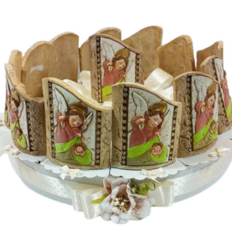 TORTA BOMBONIERA CON TRONCO NATIVITA' NASCITA