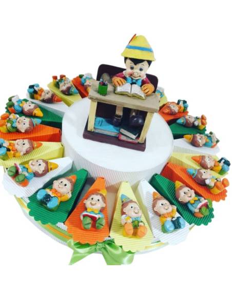 Torta di Bomboniere pinocchio magnete