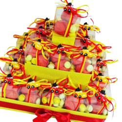 Torta portaconfetti bomboniere disney cars