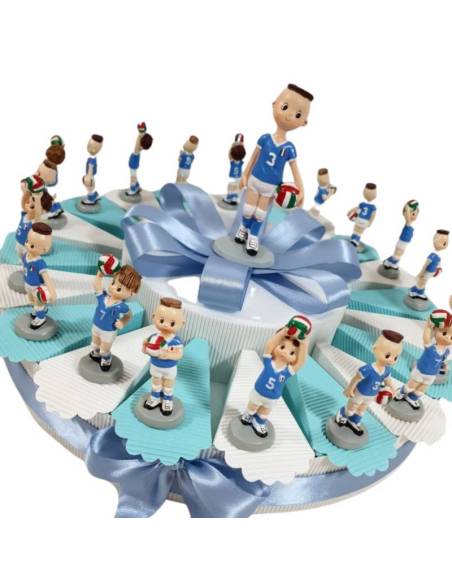Torta BOMBONIERE volley pallavolo maschile