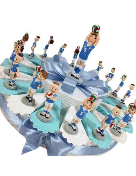 Torta BOMBONIERE volley pallavolo maschile