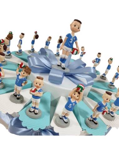 Torta BOMBONIERE volley pallavolo maschile
