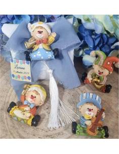 Bomboniere Battesimo economiche magnete pagliaccio clown