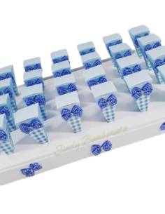 Coni portaconfetti bomboniere nascita bambino