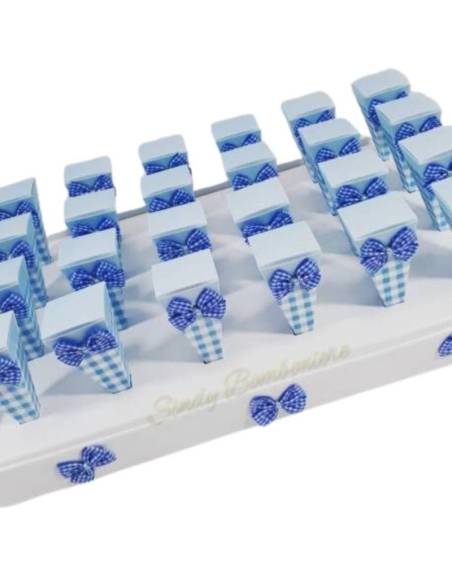 Coni portaconfetti bomboniere nascita bambino