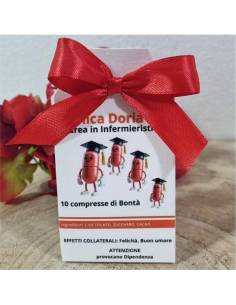 Bomboniere laurea infermieristica scatole farmaci divertenti