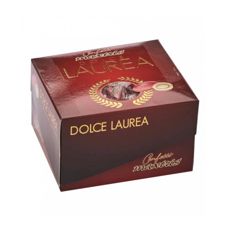 Confetti rossi confezionati singolarmente Vassoio Dolce Laurea Maxtris