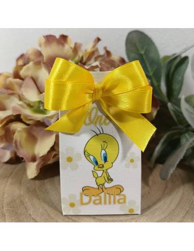 Bomboniere primo compleanno personalizzate tweety