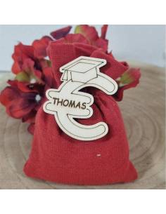 Bomboniere laurea economia e finanza calamite personalizzate