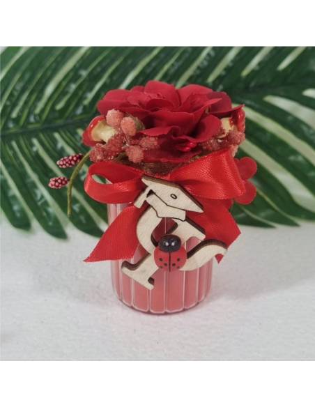 Bomboniere laurea psicologia candele profumate con psy