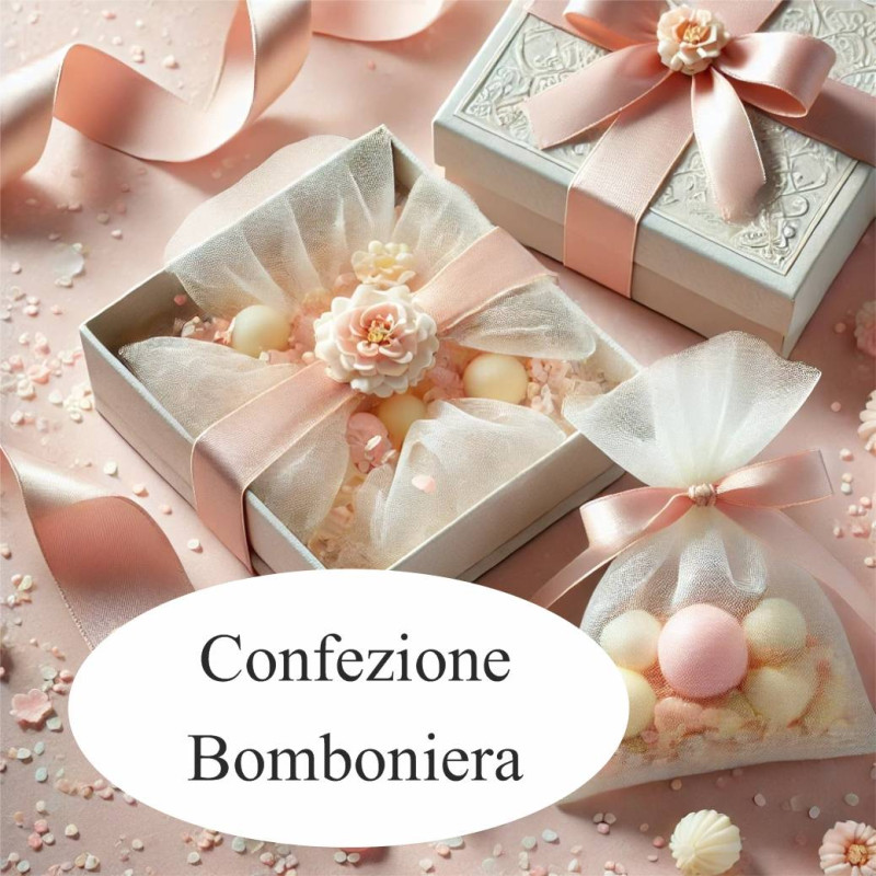 Kit di confezionamento personalizzato per bomboniera