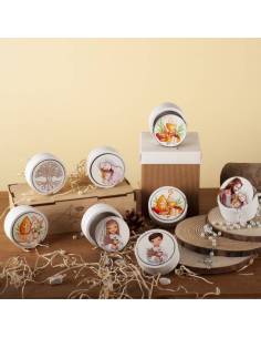 Angie bomboniere Linea Alloro scatola portarosario