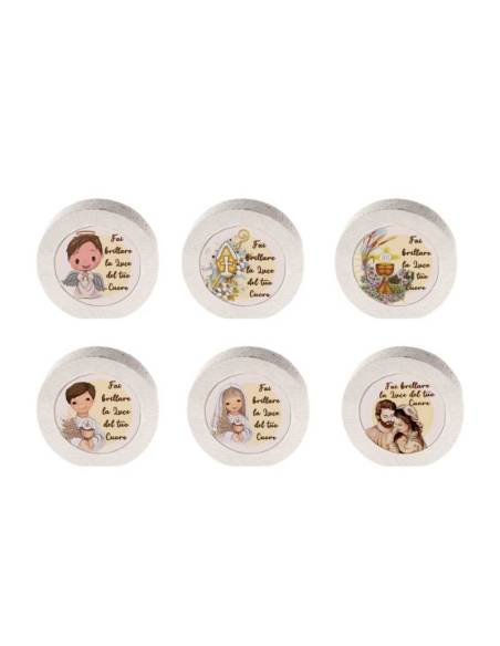 Angie bomboniere Linea Lux Icone sacre lampade luce led