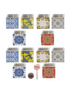 Angie bomboniere Linea Mogano candele profumate e portapiantine