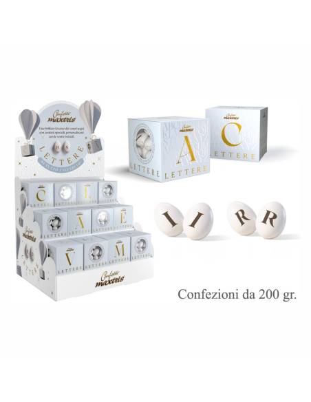 Confetti con iniziali MAXTRIS