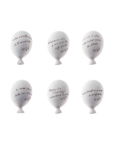 Angie bomboniere Linea Palloncini calamite con frase