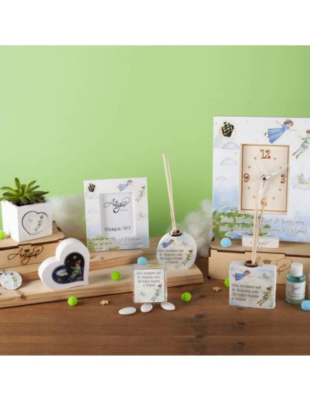 Angie bomboniere Linea Peter Pan con frasi