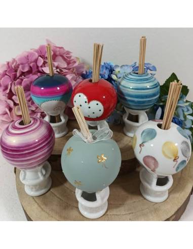 Profumatori per ambienti bomboniere mongolfiere colorate | Sindy Bomboniere