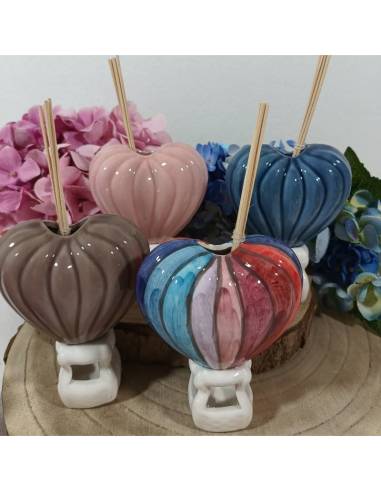 Profumatori per ambienti bomboniere mongolfiere colorate | Sindy Bomboniere