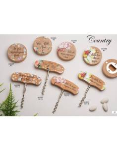 Dolcicose bomboniere Linea Country Matrimonio apribottiglie