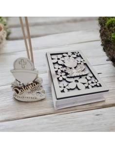 Bomboniere Comunione Vangelo e profumatore a set