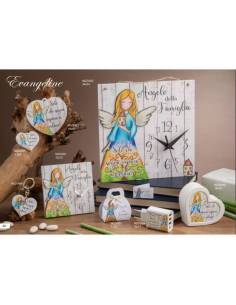 Dolcicose bomboniere Linea Evangeline angioletto con frase