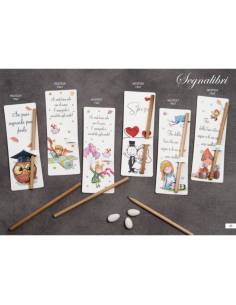 Dolcicose bomboniere Linea Segnalibri particolari con matita
