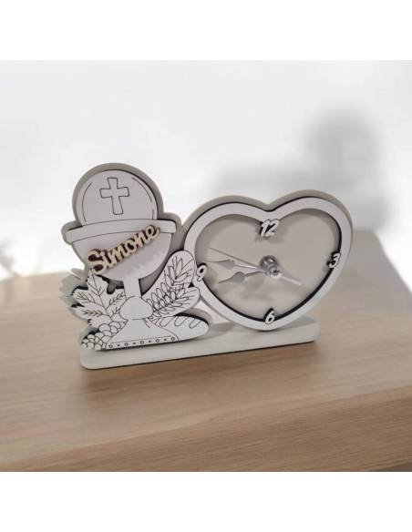 Bomboniere Comunione utili orologio cuore e calice