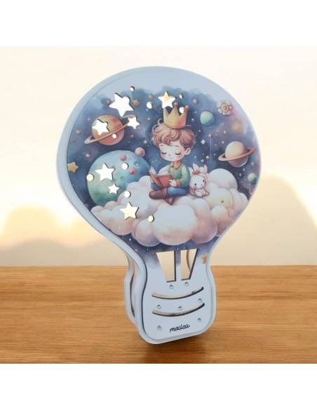 Bomboniere Piccolo Principe lampada mongolfiera